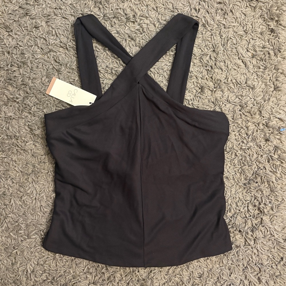 NWT Calia Rib Halter Tank - Picture 3 of 8